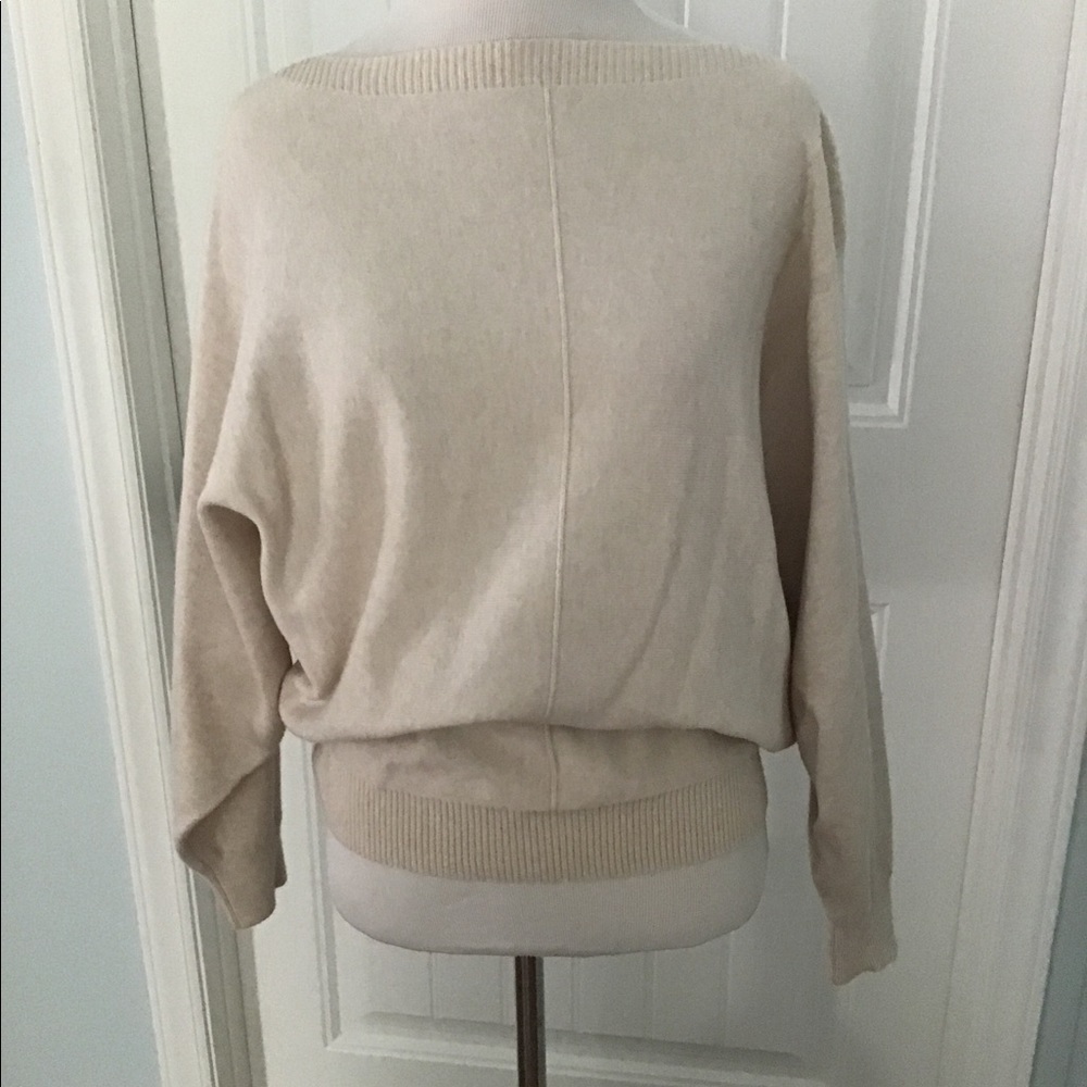 NWOT Boatneck Warm Sweater